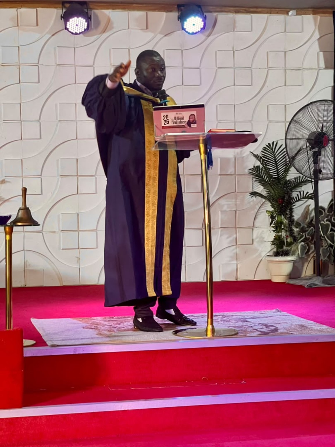 Grace & Mercy Bible College matriculation ceremony