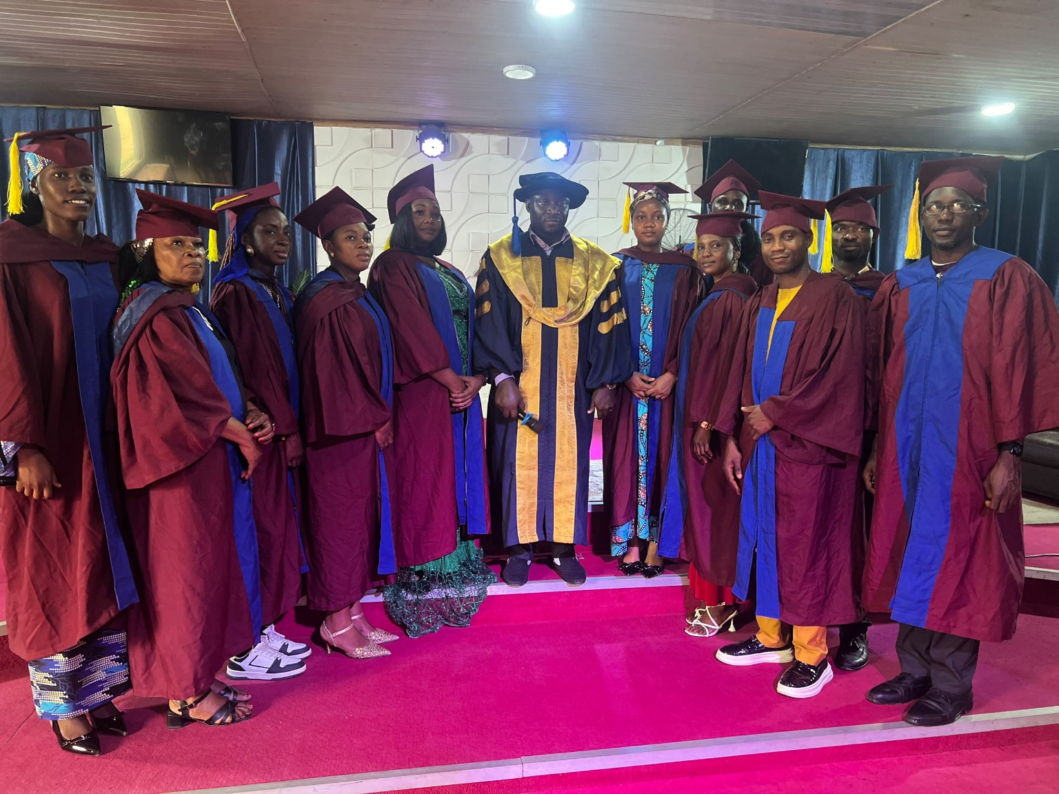 New students at the 2026 matriculation ceremony